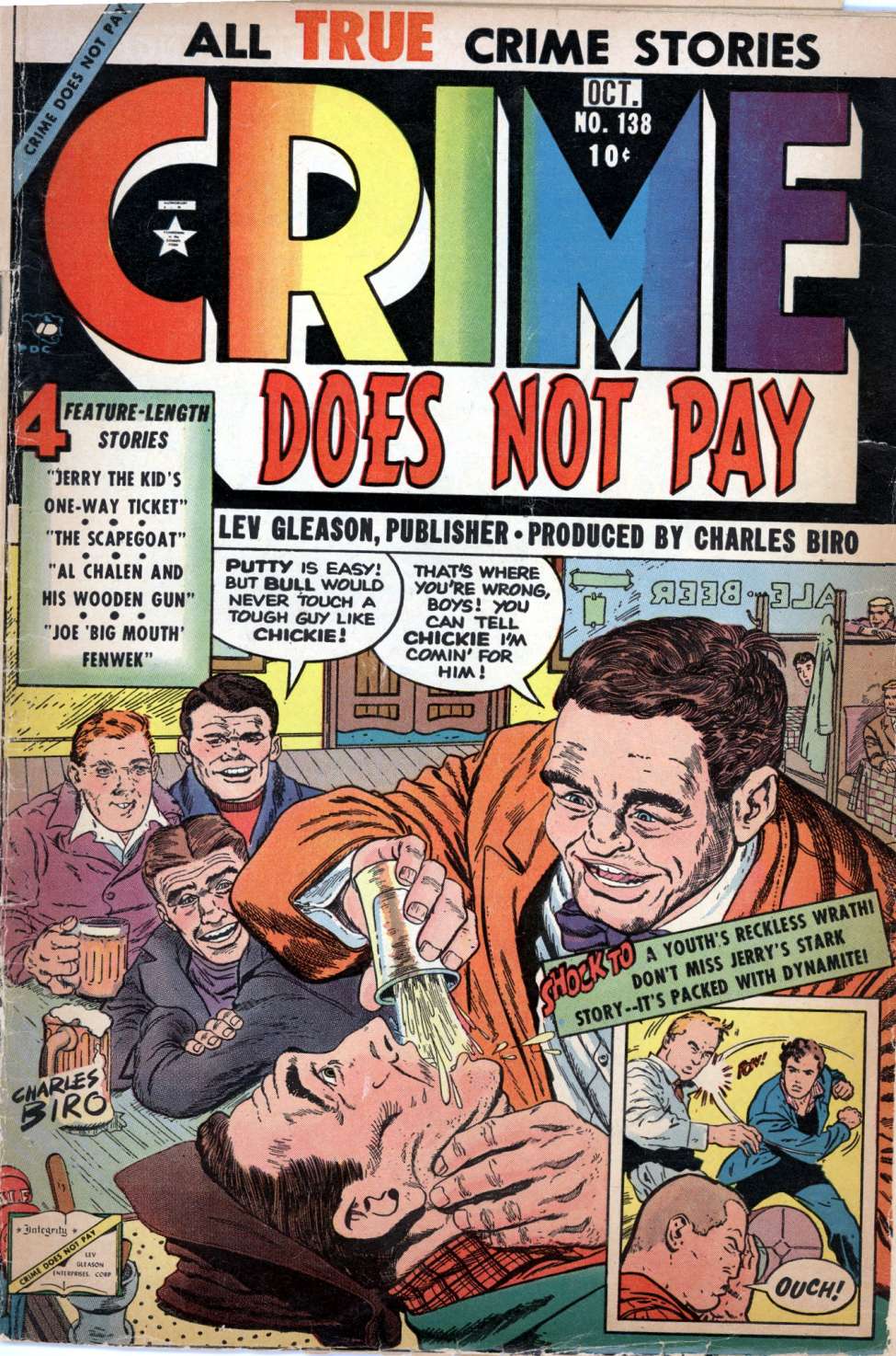 Book Cover For Crime Does Not Pay 138