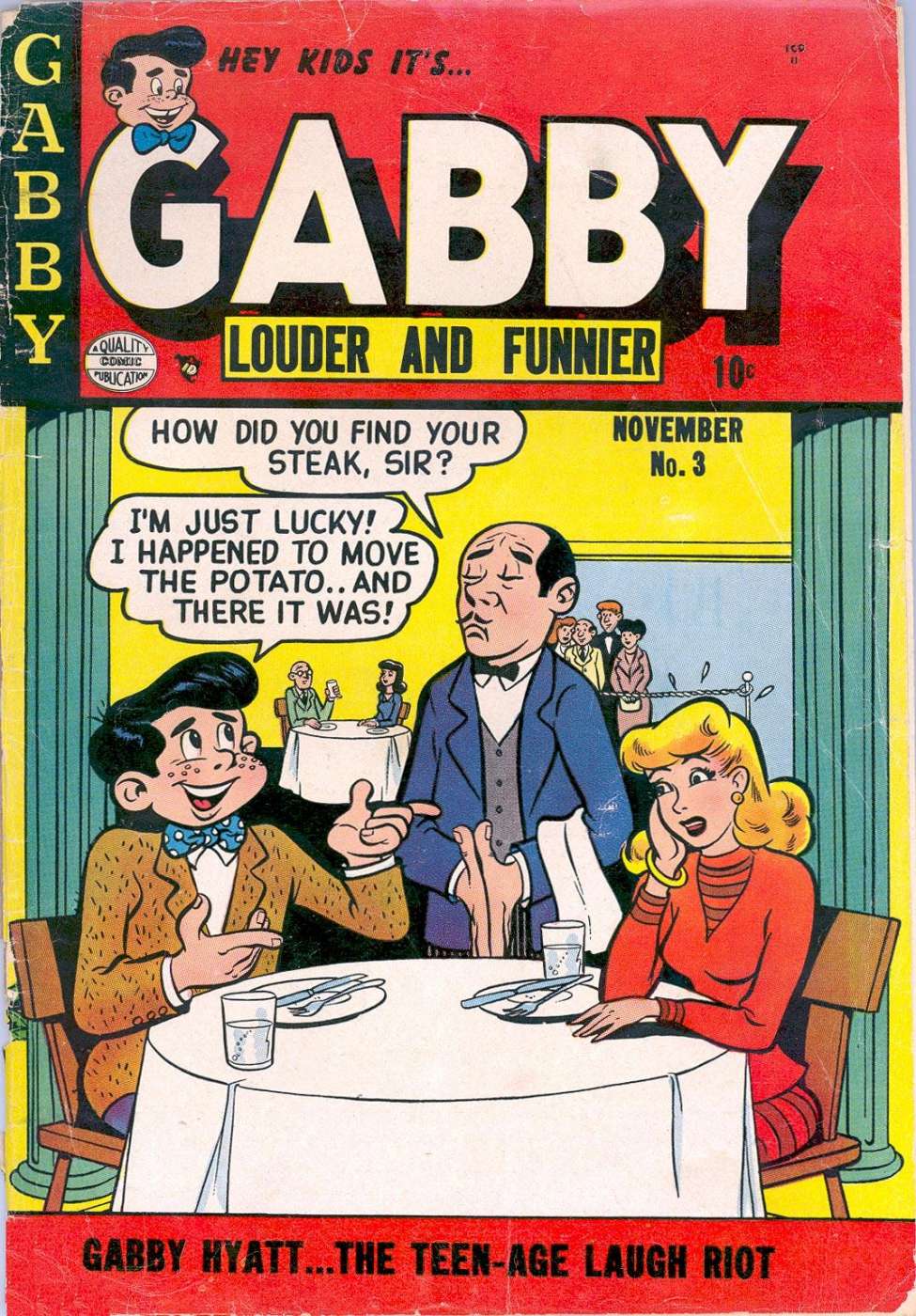 Comic Book Cover For Gabby 3