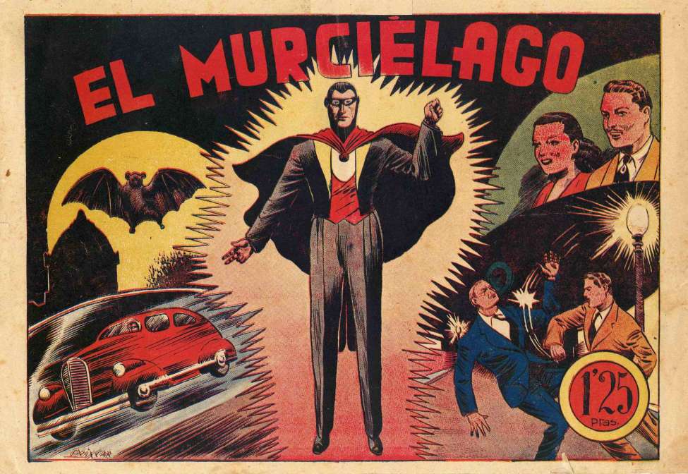 Comic Book Cover For El Murcielago 1 - El Murcielago