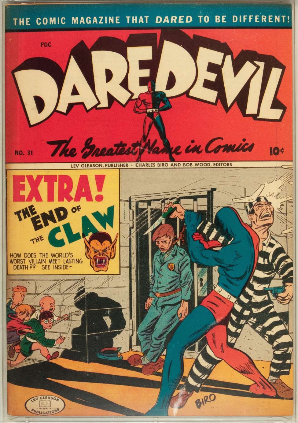Comic Book Cover For Daredevil Comics 31