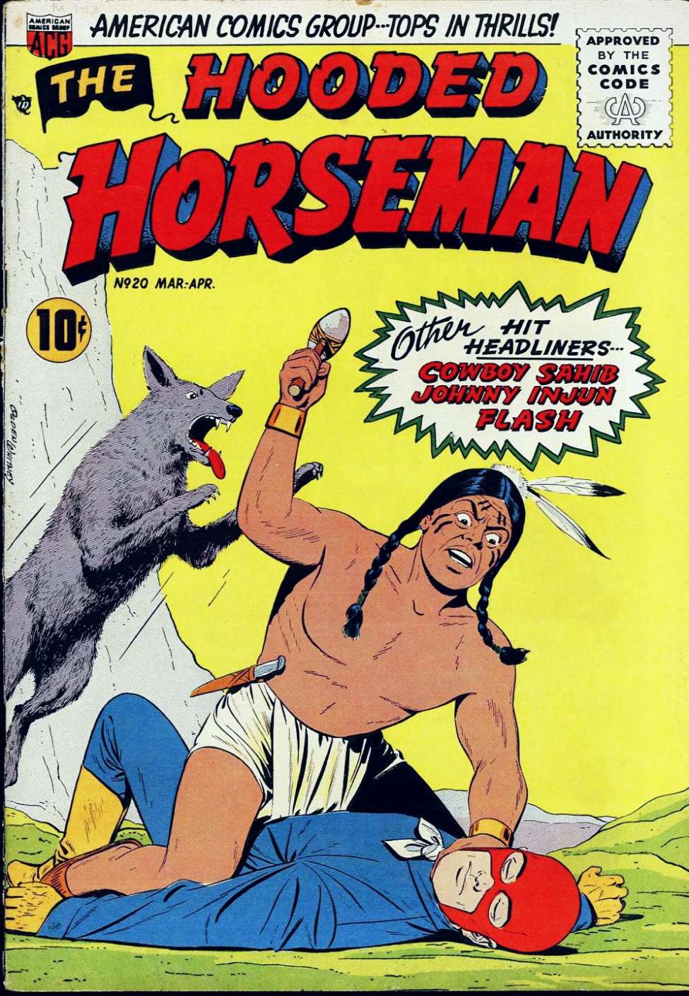 Comic Book Cover For The Hooded Horseman v2 20