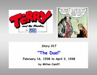 Large Thumbnail For Terry and the Pirates 17 C a) The Duel