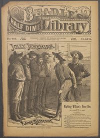 Large Thumbnail For Beadle's Half Dime Library 665 - Jolly Jeremiah, the Plains Detective