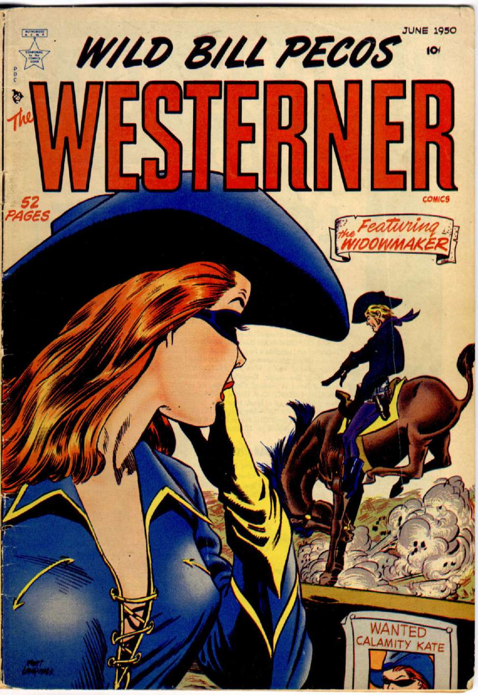 Comic Book Cover For The Westerner 27