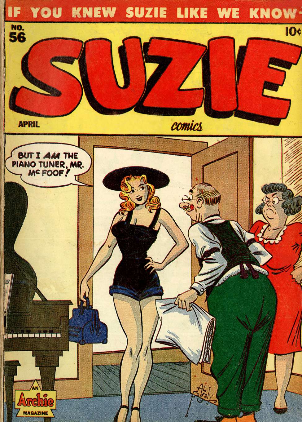 Book Cover For Suzie Comics 56
