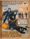 Cover For Sexton Blake Library S2 191 - The Great 'Tote' Fraud