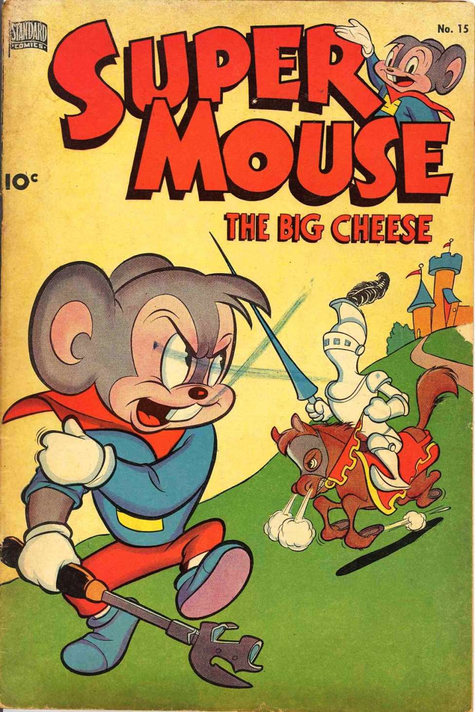 Book Cover For Supermouse 15 - Version 1