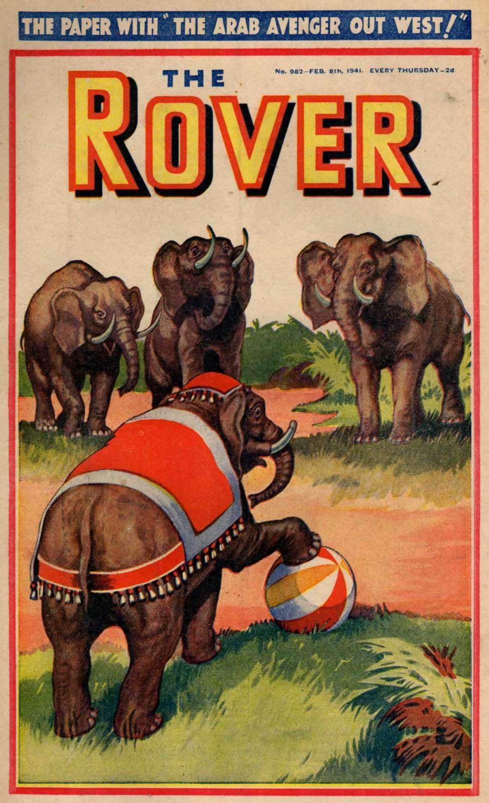 Book Cover For The Rover 982
