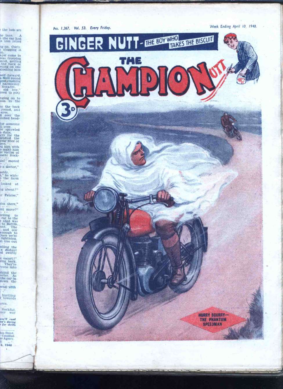 Comic Book Cover For The Champion 1367