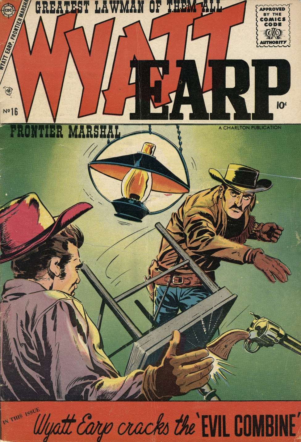 Comic Book Cover For Wyatt Earp Frontier Marshal 16
