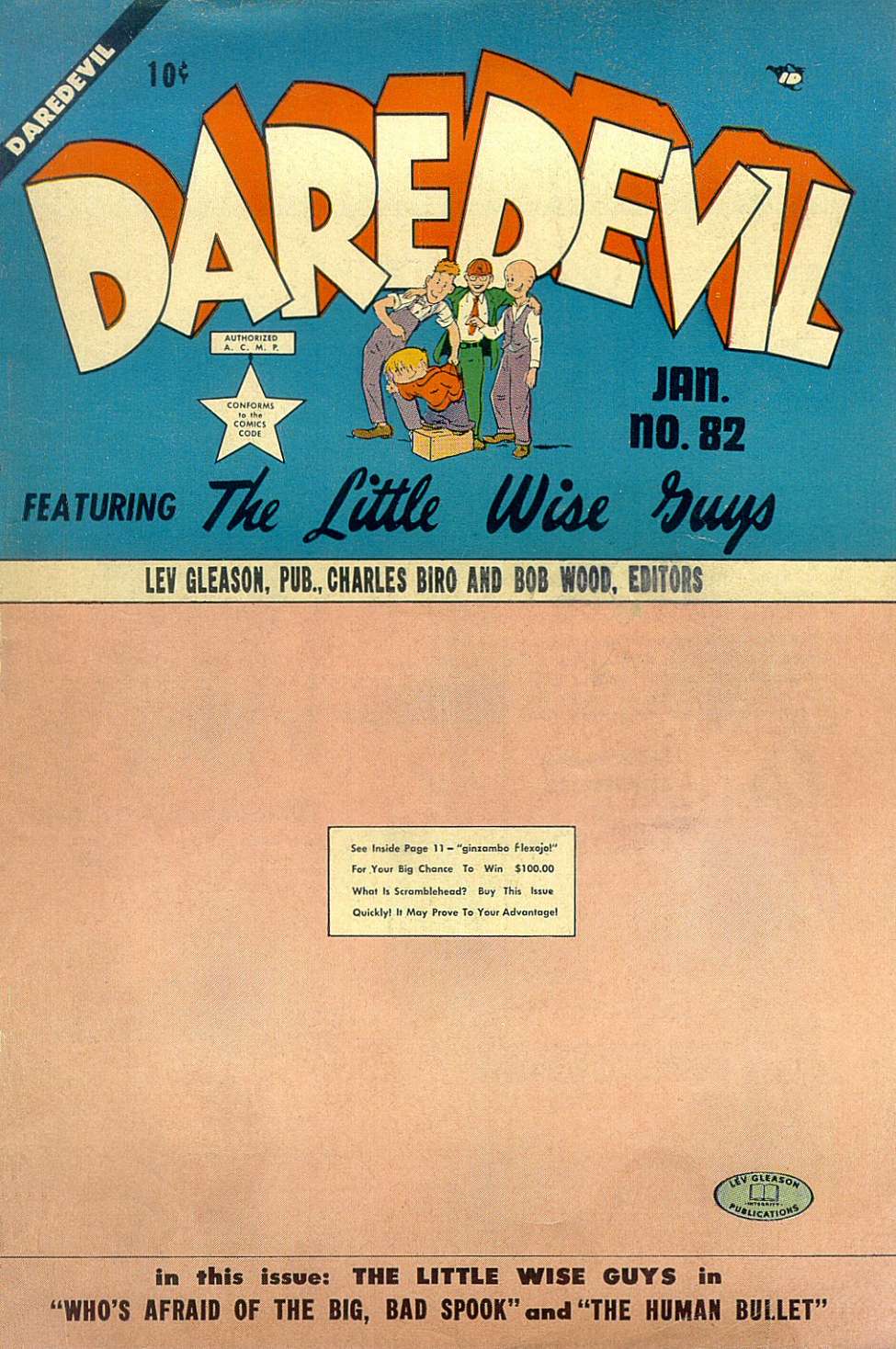 Comic Book Cover For Daredevil Comics 82