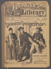 Large Thumbnail For Beadle's Half Dime Library 834 - Deadwood Dick Jr's Proxy