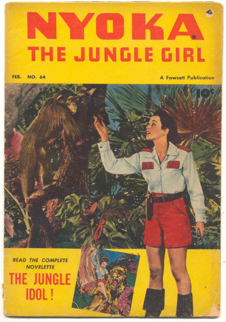Comic Book Cover For Nyoka the Jungle Girl 64 - Version 1