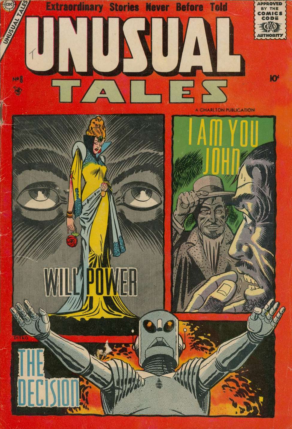 Book Cover For Unusual Tales 8