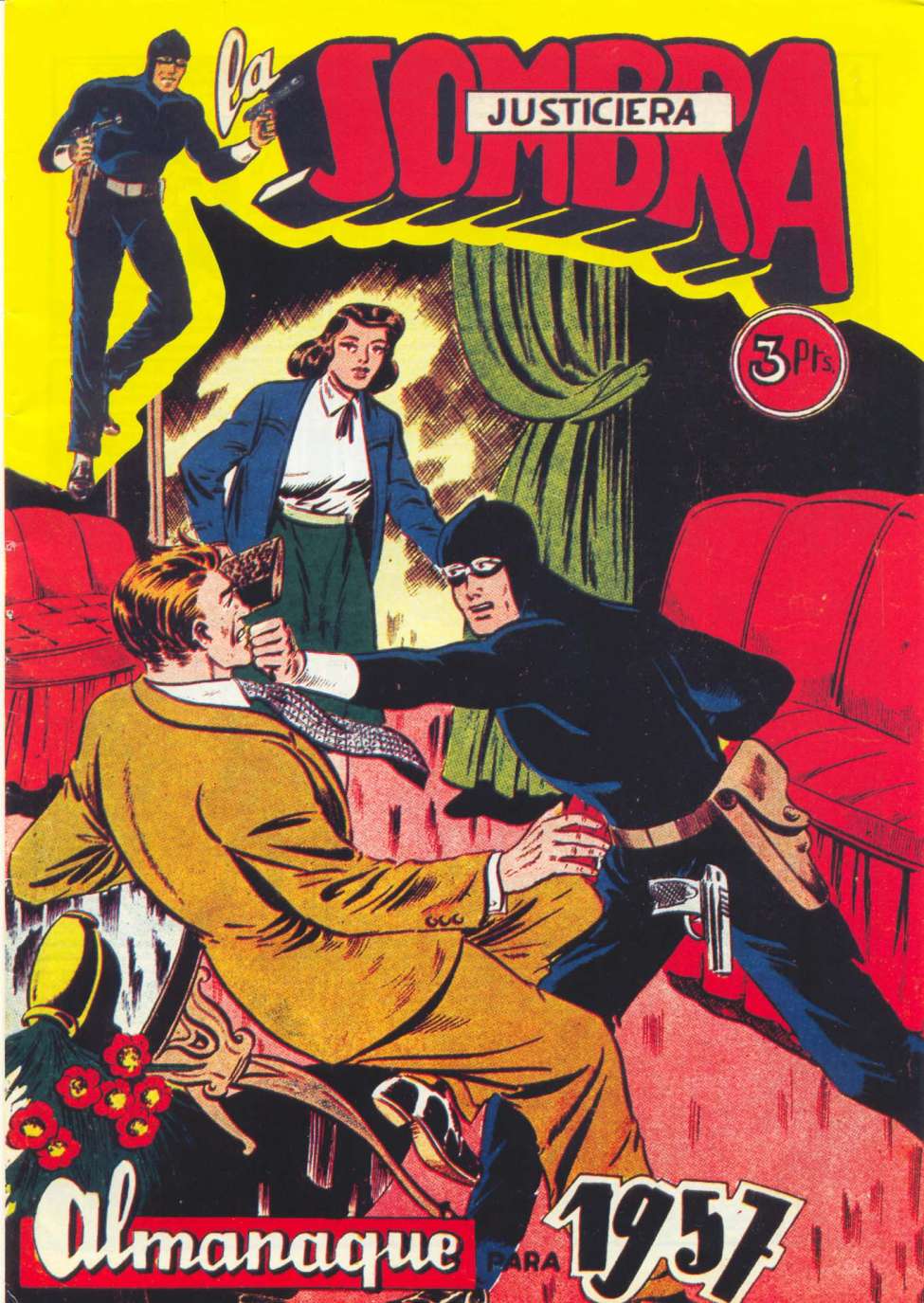 Comic Book Cover For La Sombra Justiciera 99 - Almanaque 1957