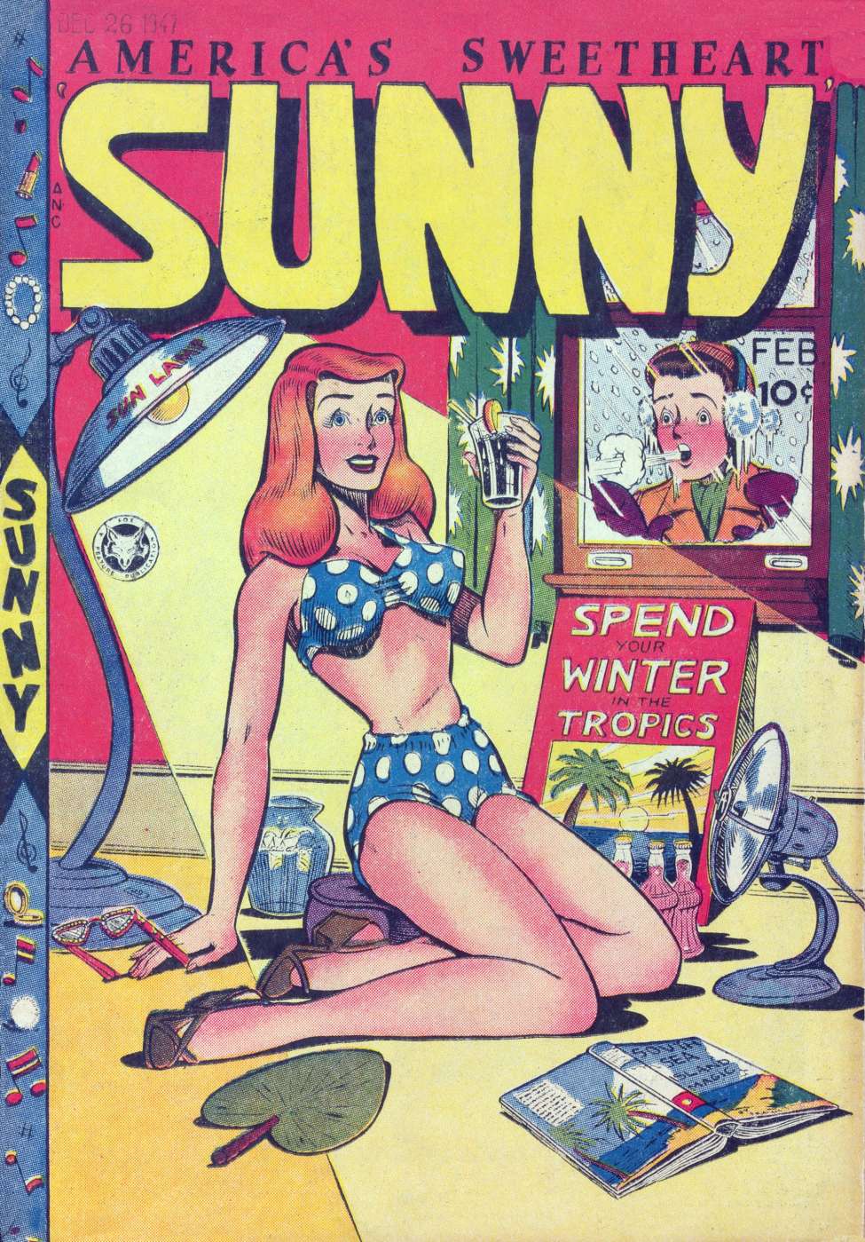 Comic Book Cover For Sunny 12