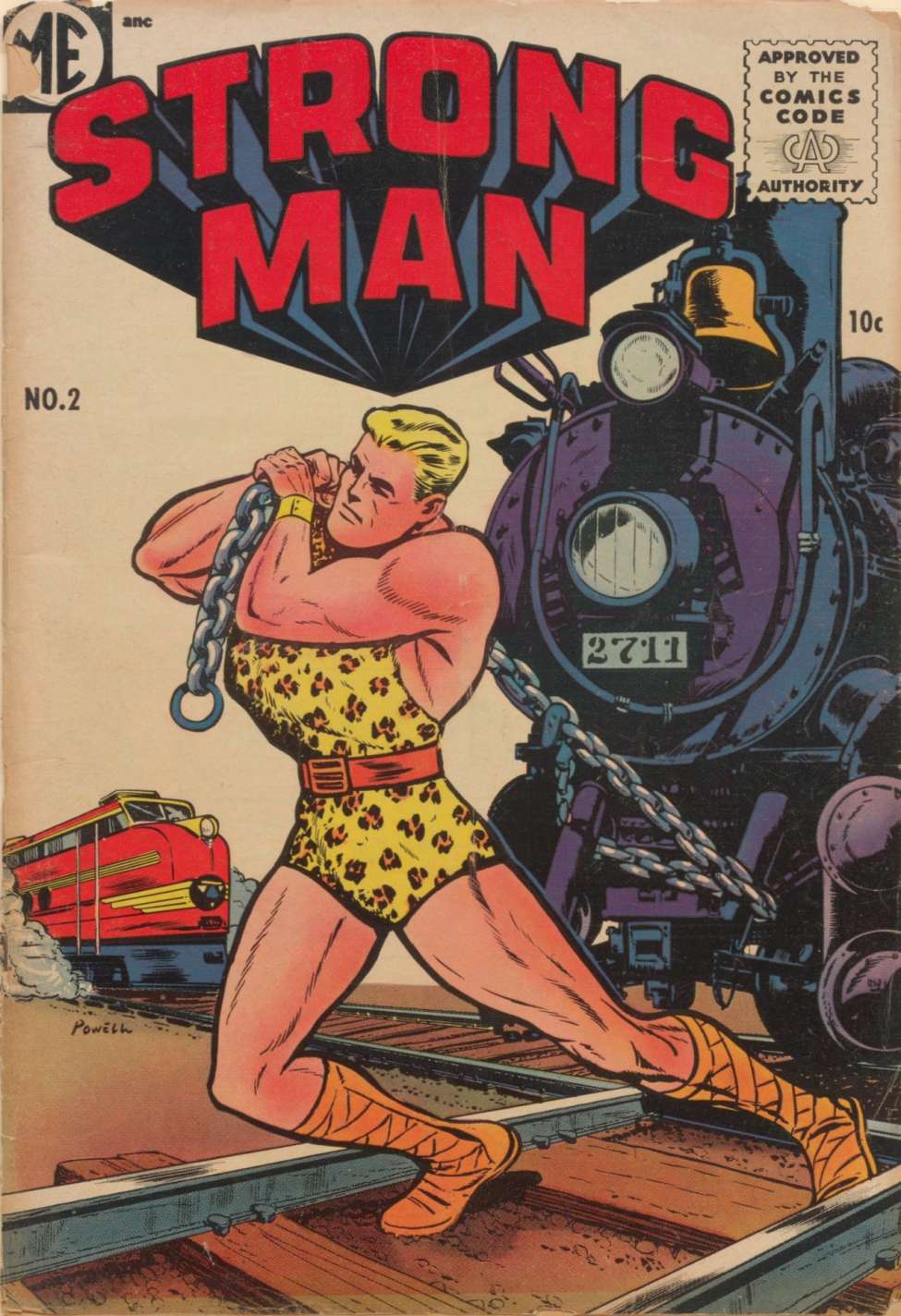 Comic Book Cover For Strongman 2 - Version 1