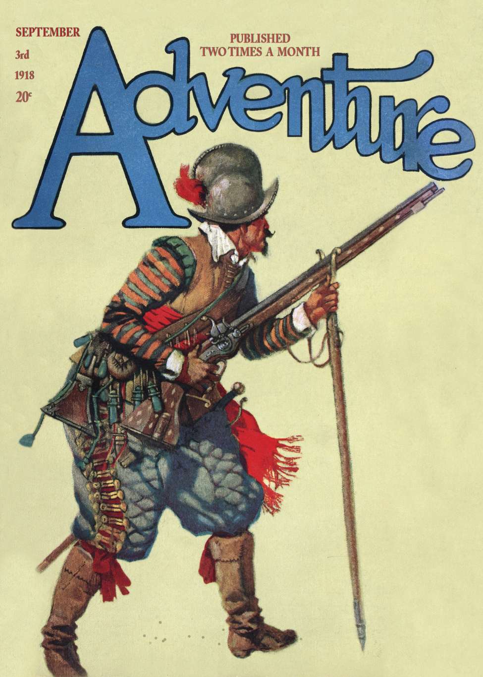 Comic Book Cover For Adventure v18 5