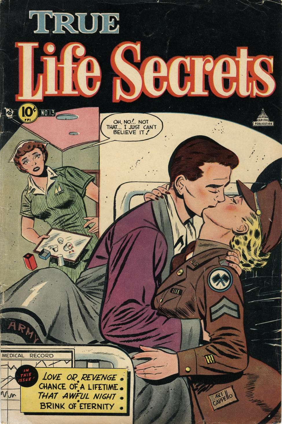 Comic Book Cover For True Life Secrets 13
