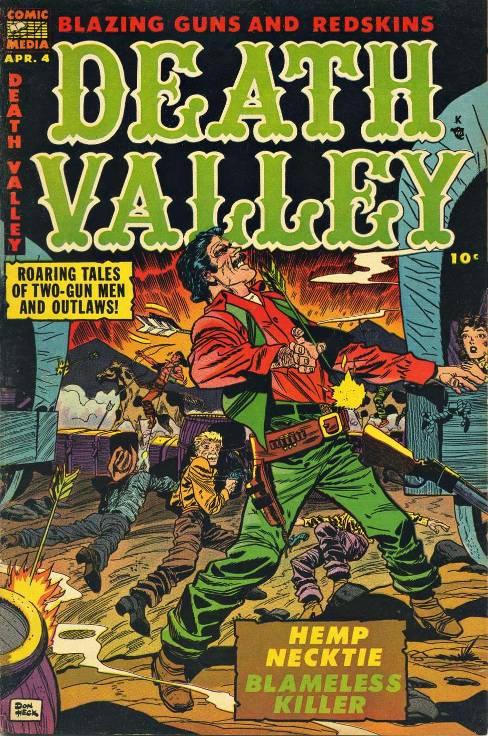Comic Book Cover For Death Valley 4