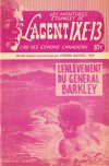 Cover For L'Agent IXE-13 v2 227 - L'enlèvement du général barkley