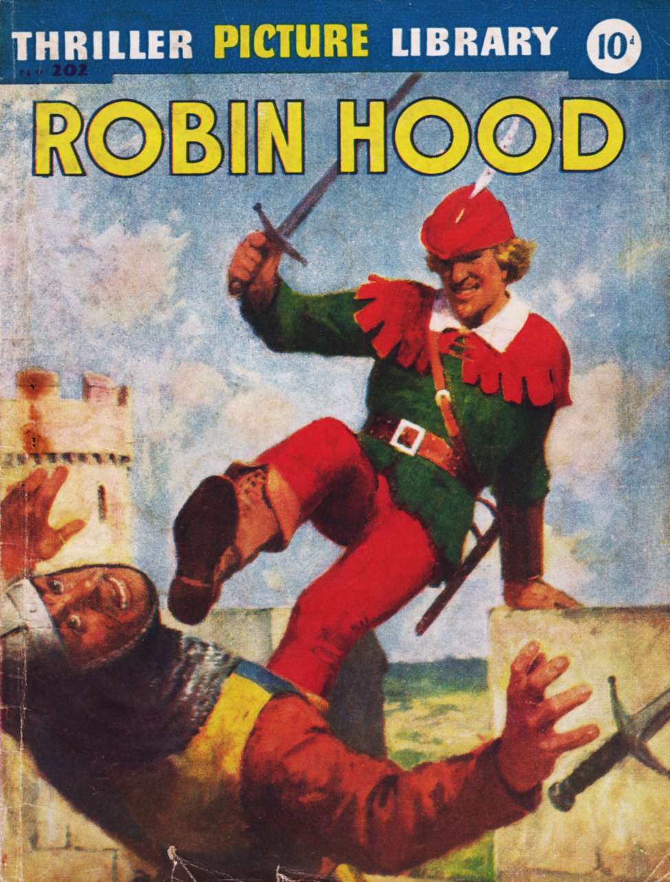 Book Cover For Thriller Picture Library 202 - Robin Hood and the Outlaw Recruit