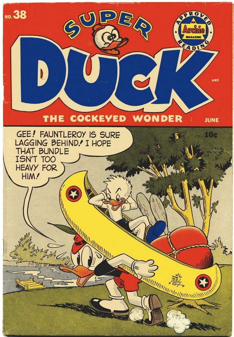 Comic Book Cover For Super Duck 38