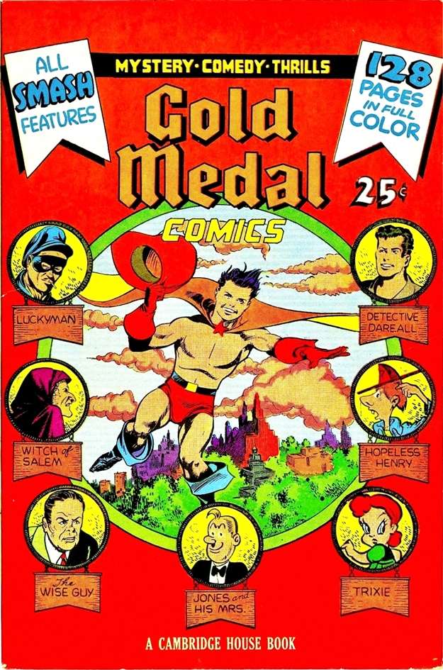 Comic Book Cover For Gold Medal Comics 1 - Version 1