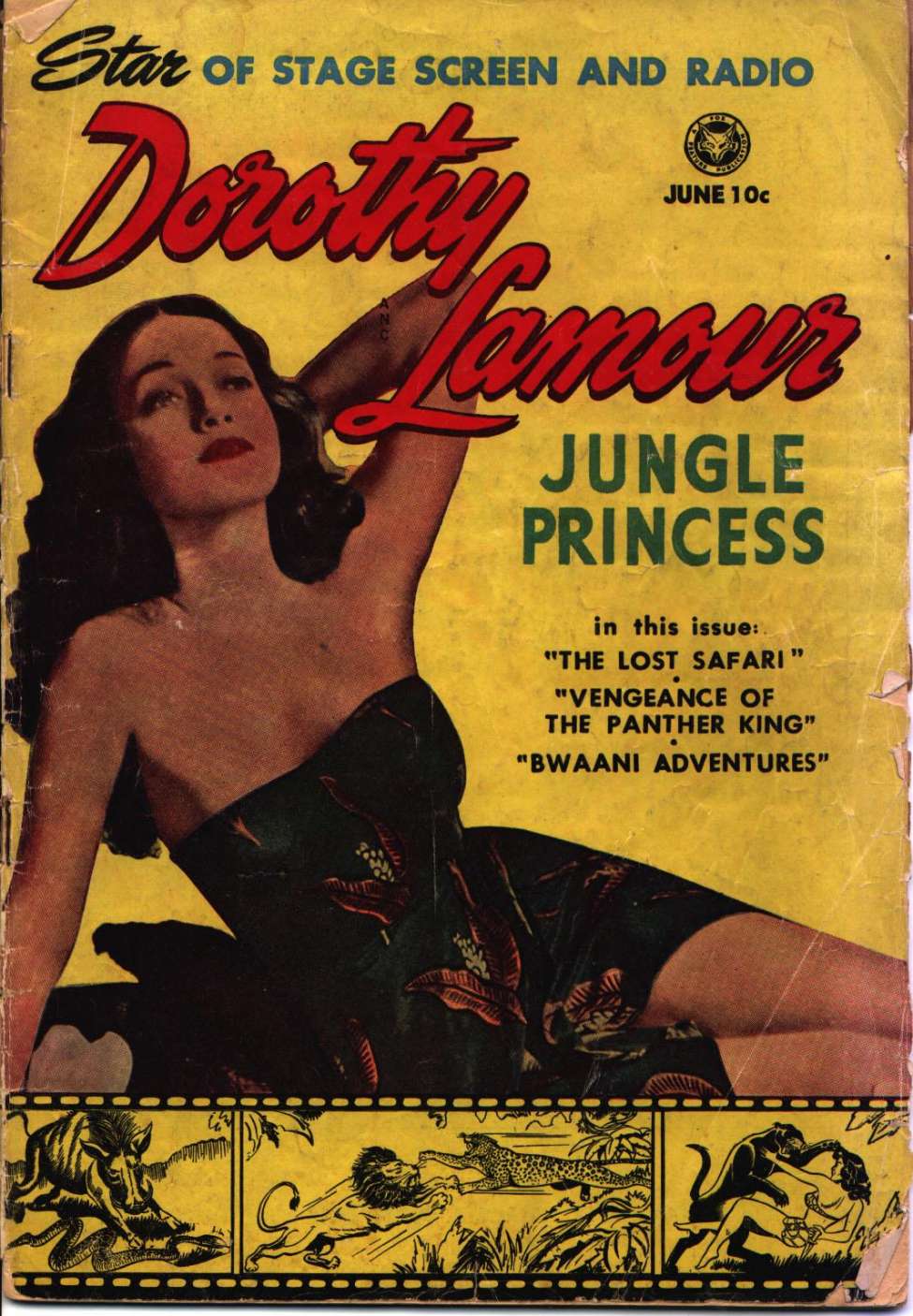 Book Cover For Dorothy Lamour, Jungle Princess 2
