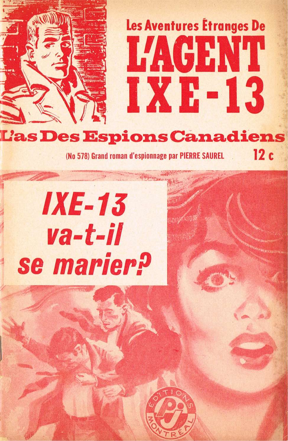Book Cover For L'Agent IXE-13 v2 578 - IXE-13 va-t-il se marier?