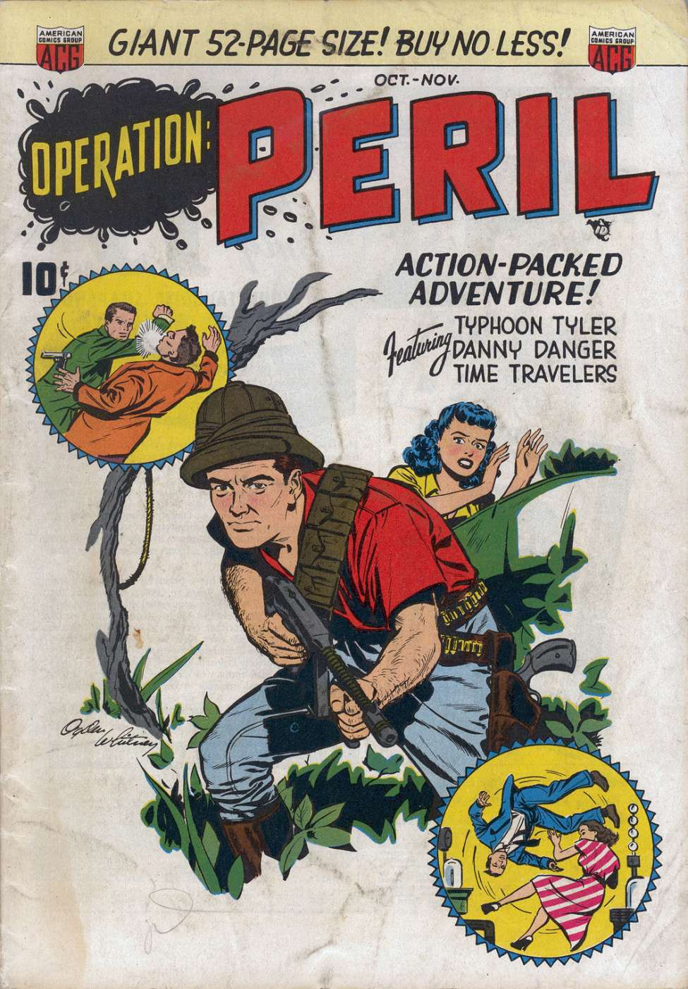 Comic Book Cover For Operation: Peril 1