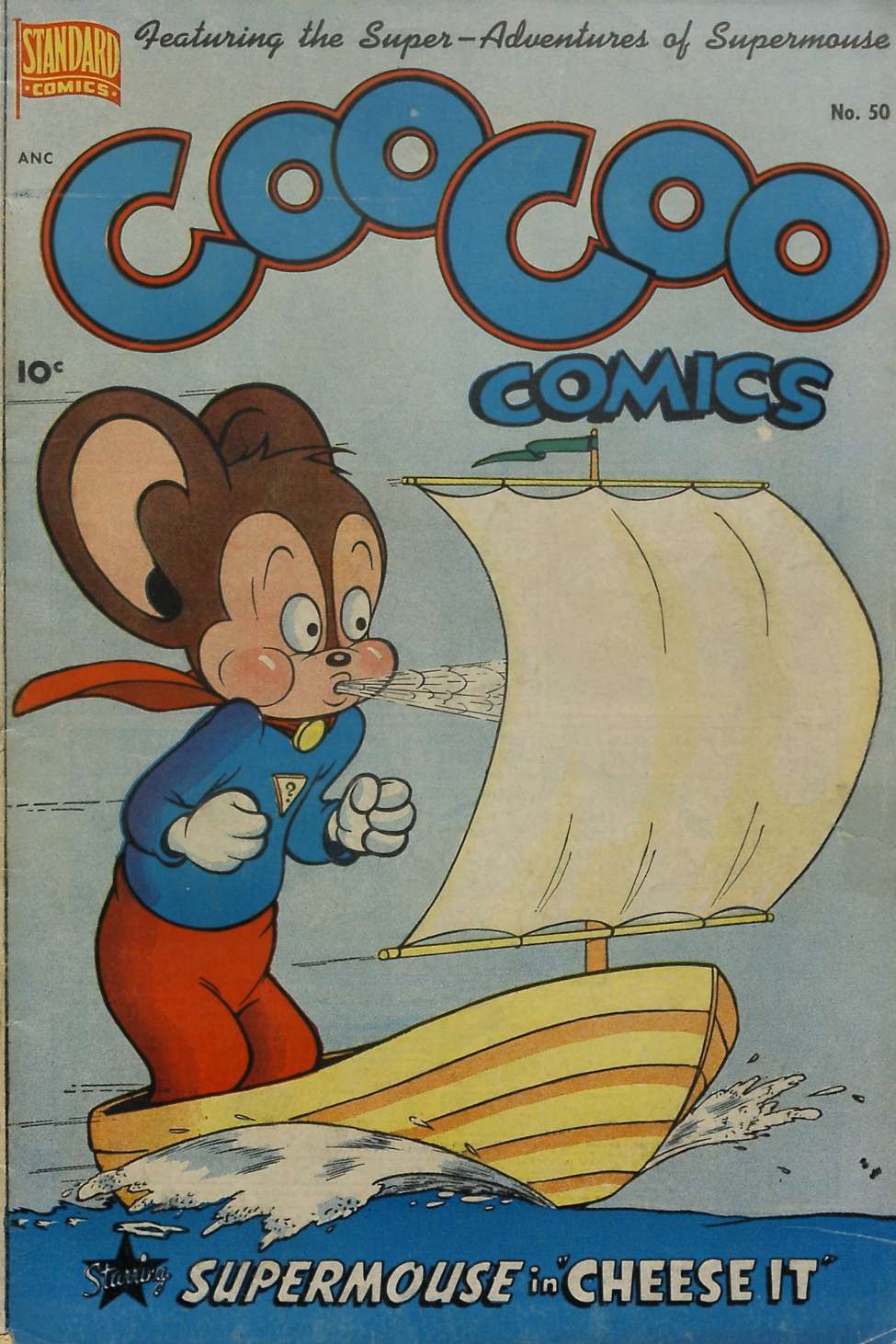 Comic Book Cover For Coo Coo Comics 50