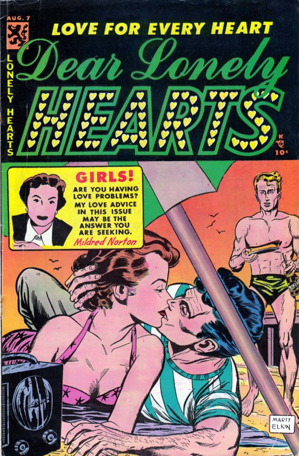 Comic Book Cover For Dear Lonely Hearts 7