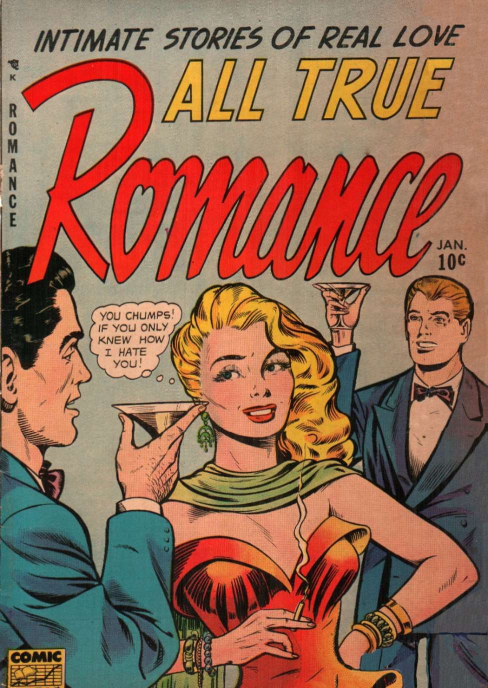 Book Cover For All True Romance 9 - Version 2