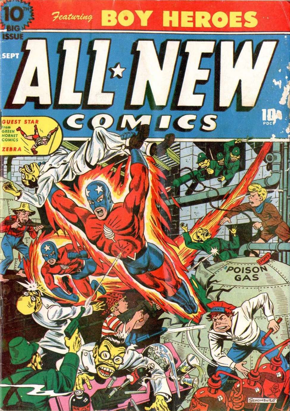 Comic Book Cover For All-New Comics 10 (alt)