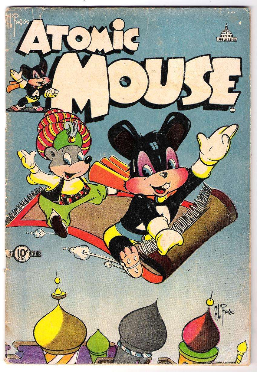 Book Cover For Atomic Mouse 3