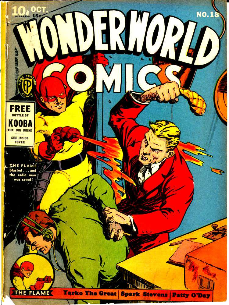 Book Cover For Wonderworld Comics 18 - Version 2