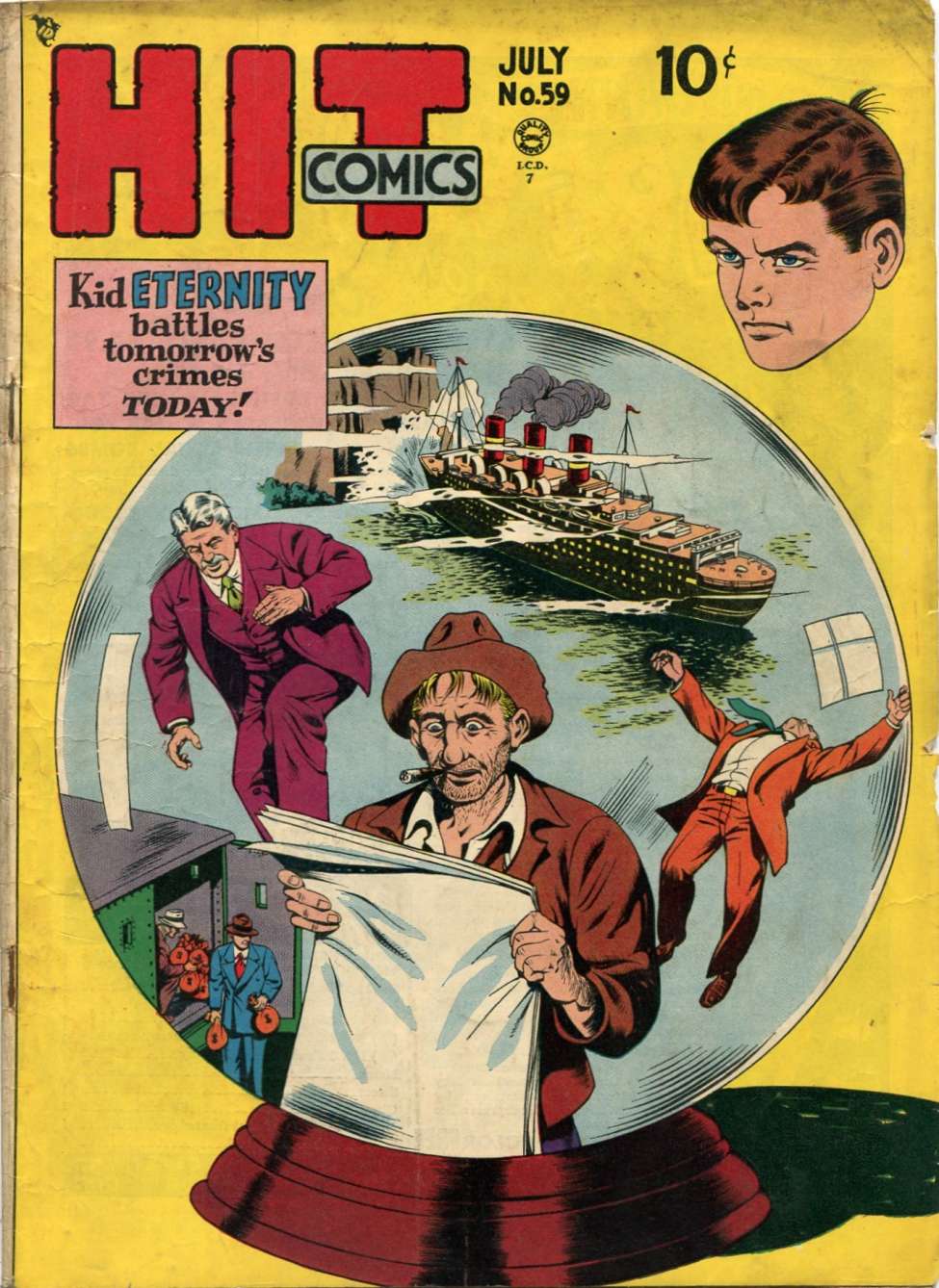 Book Cover For Hit Comics 59
