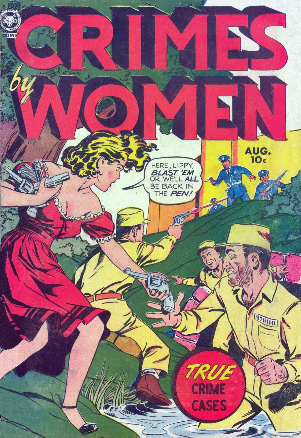 Comic Book Cover For Crimes By Women 15