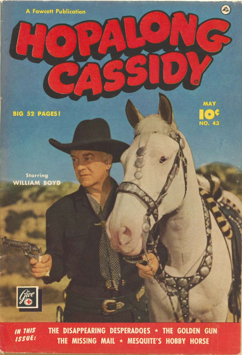 Book Cover For Hopalong Cassidy 43