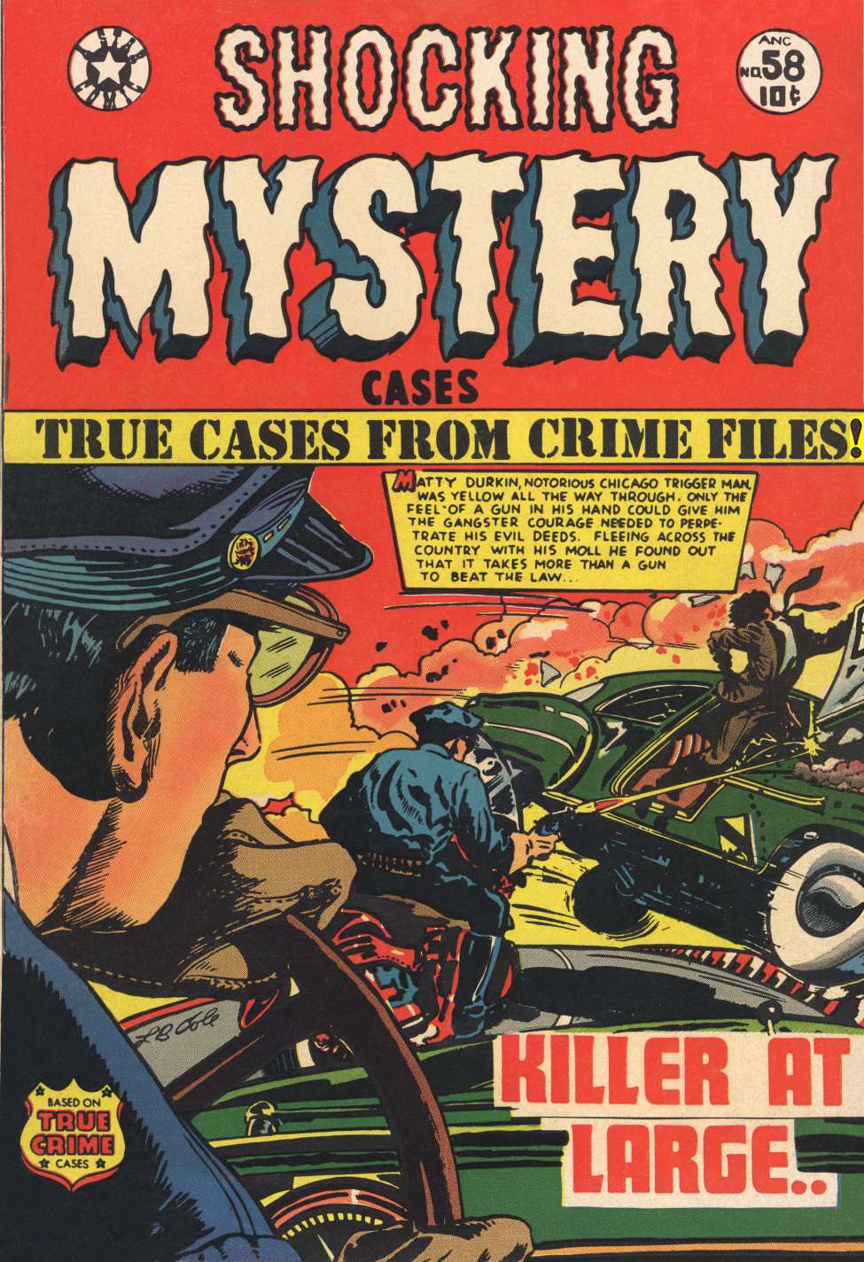 Book Cover For Shocking Mystery Cases 58