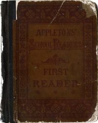 Large Thumbnail For Appletons' School Readers - First Reader