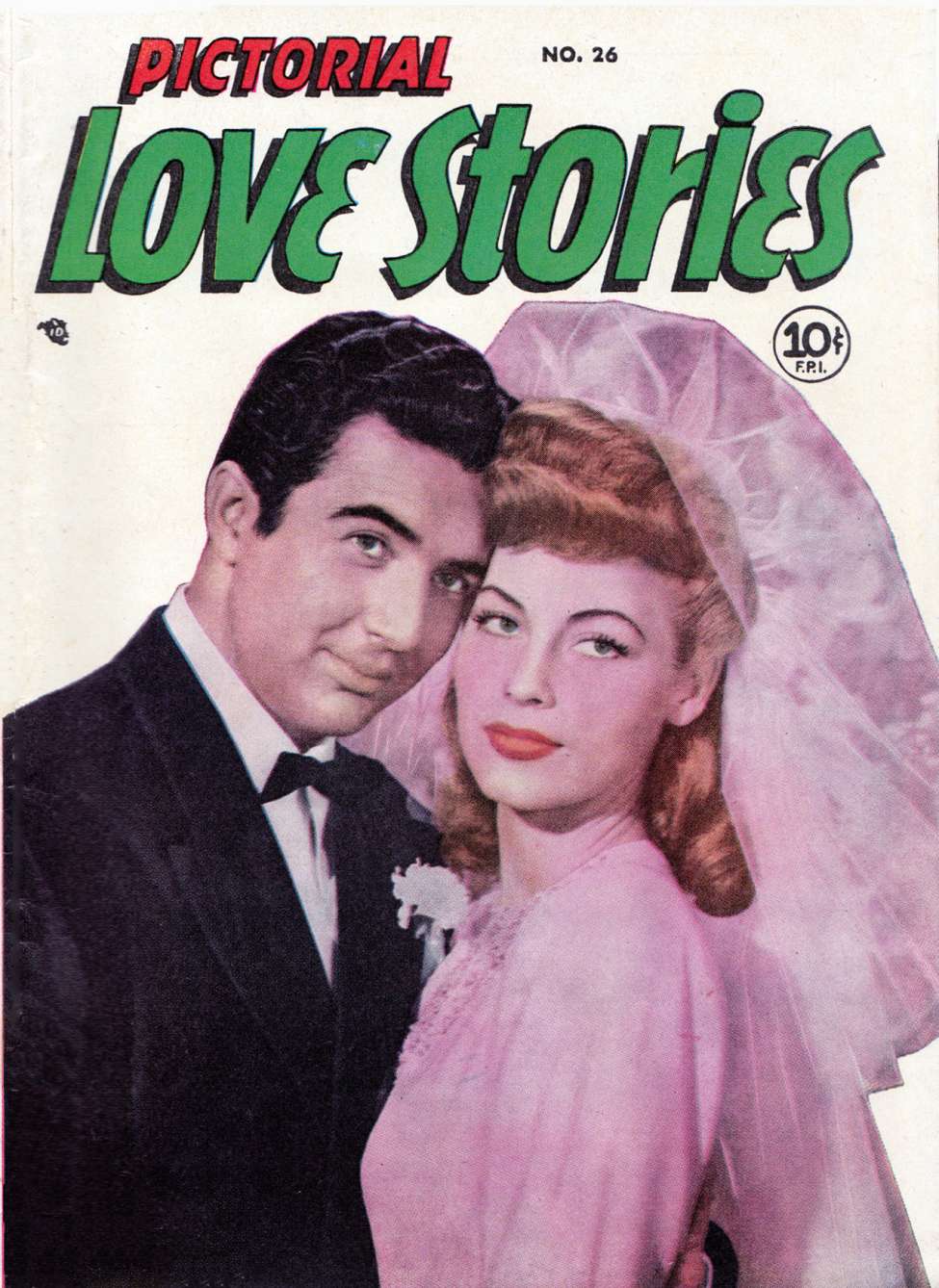 Comic Book Cover For Pictorial Love Stories 26 - Version 1