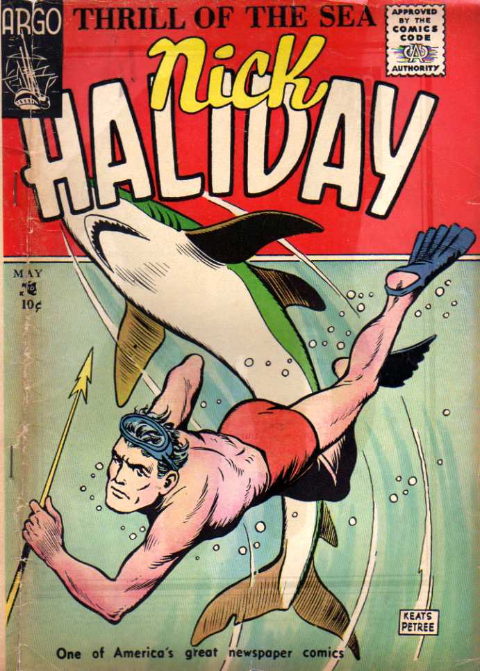 Comic Book Cover For Nick Haliday 1