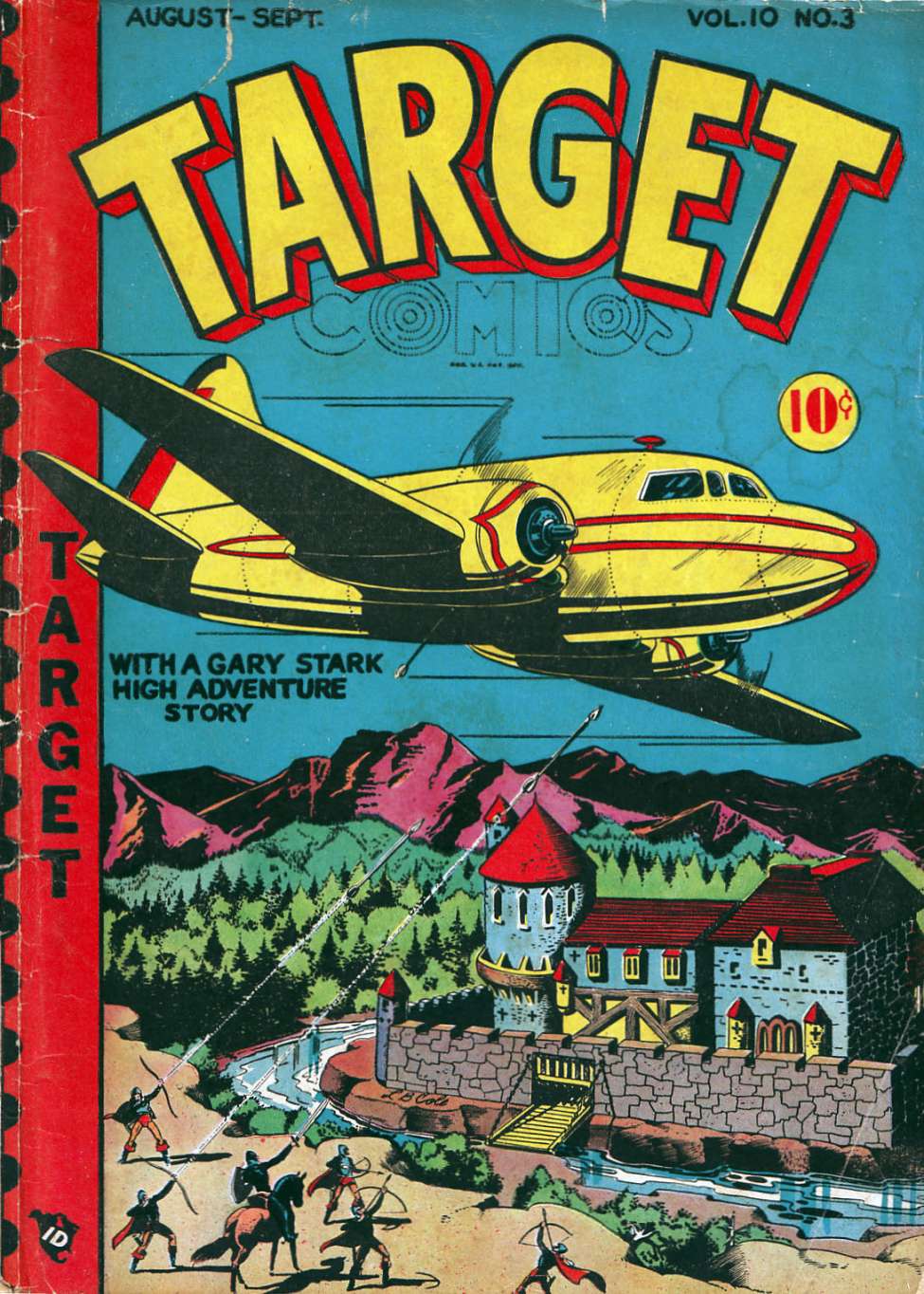 Book Cover For Target Comics v10 3