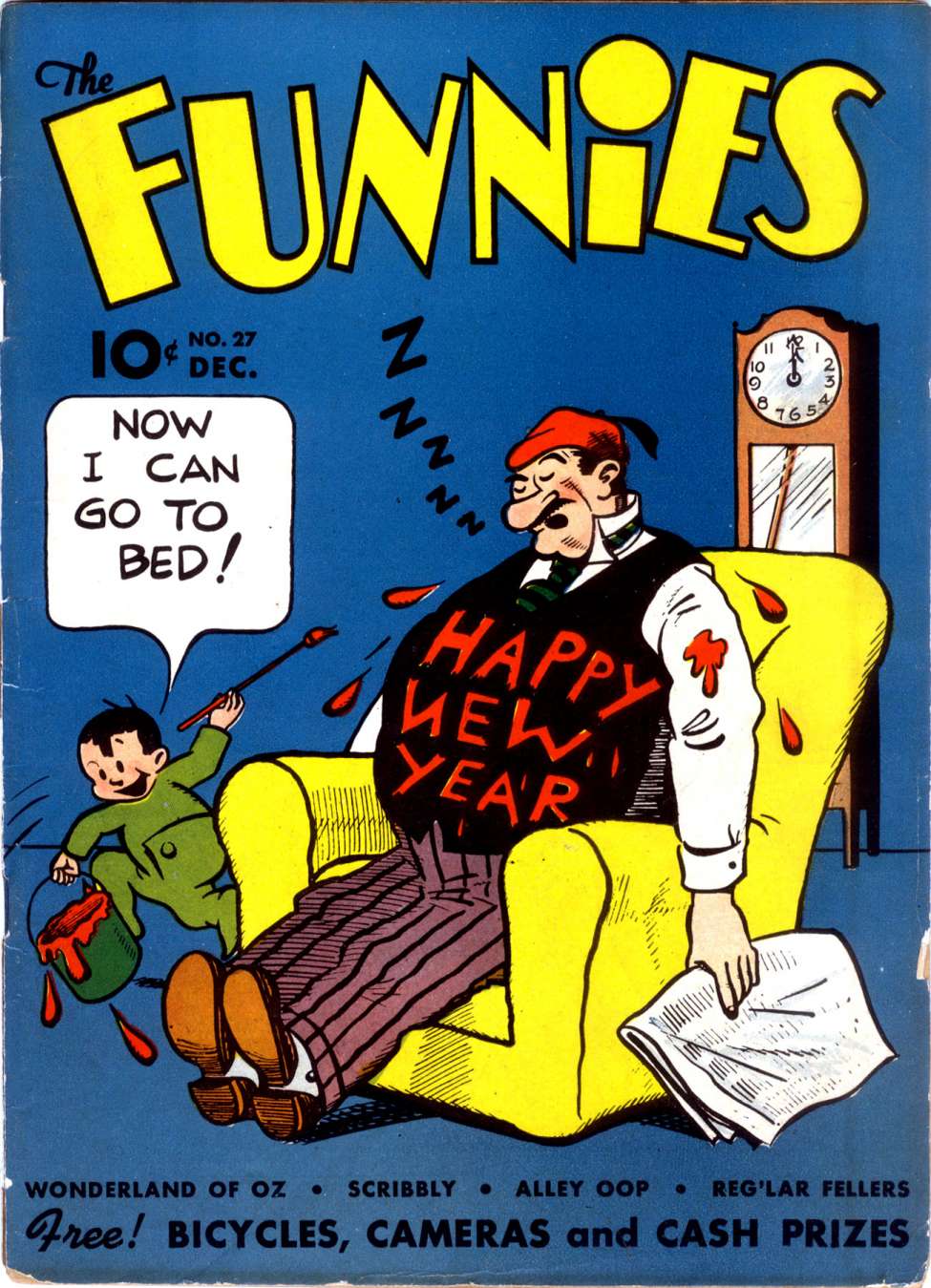 Comic Book Cover For The Funnies 27