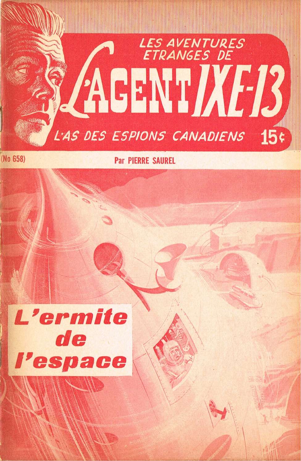 Book Cover For L'Agent IXE-13 v2 658 - L'ermite de l'espace