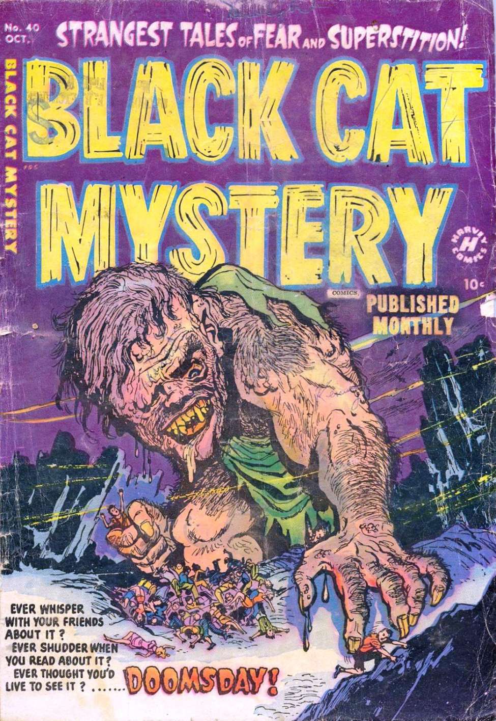 Book Cover For Black Cat 40 (Mystery)