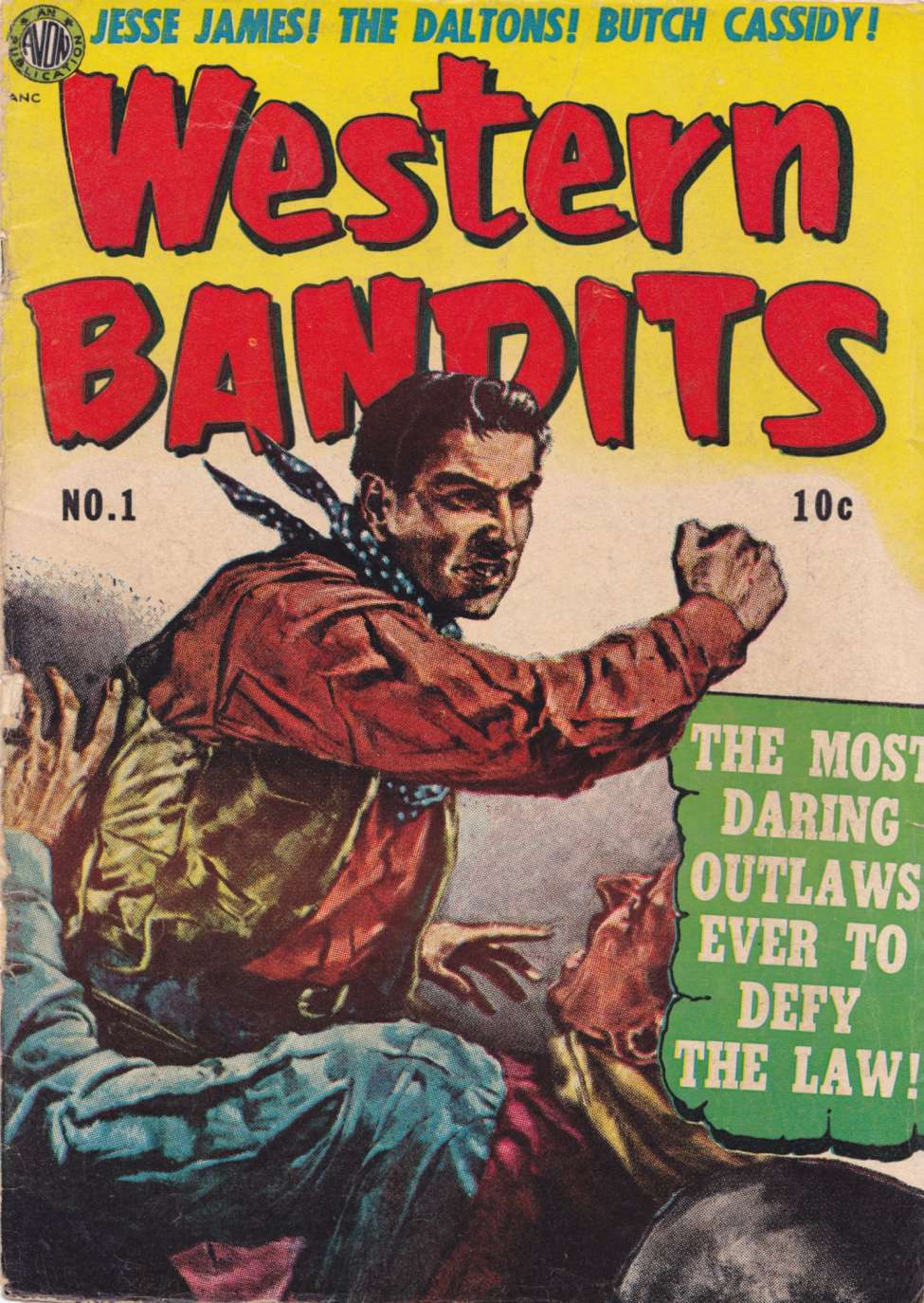 Comic Book Cover For Western Bandits 1
