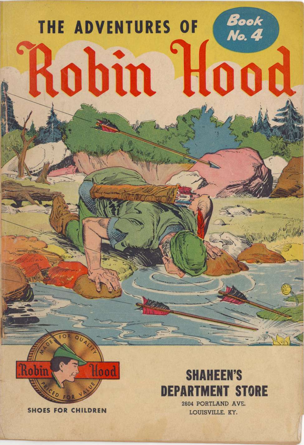 Book Cover For The Adventures of Robin Hood 4
